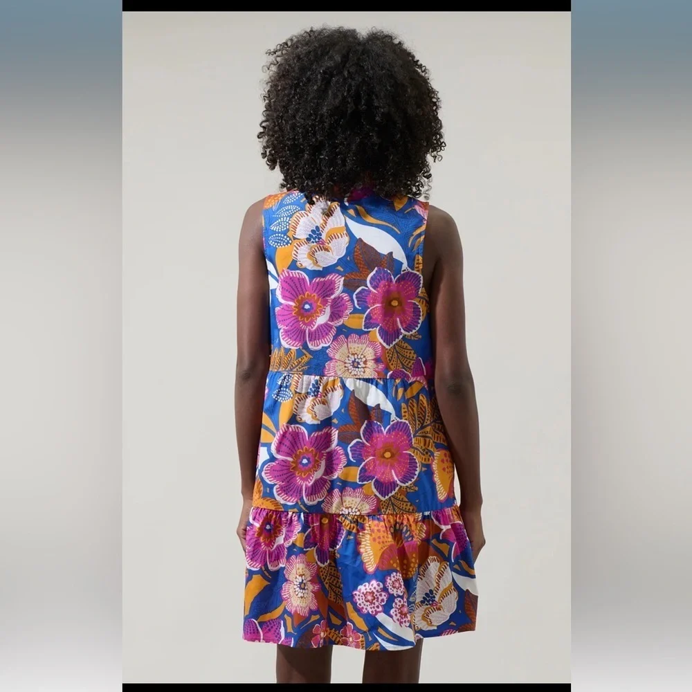 SugarLips Eveline Floral Gemmely Shift Mini Dress - Picture 2 of 7